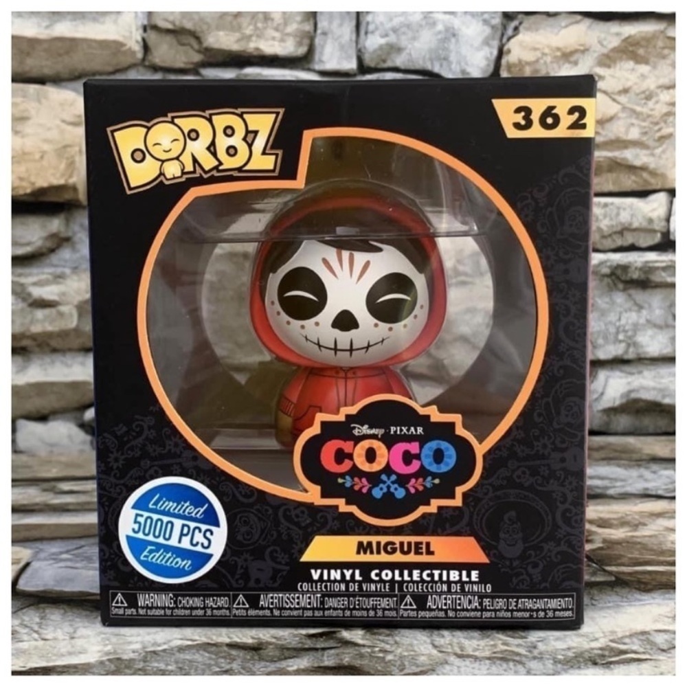 2017 RARE Lot 3 Disney Coco Funko Dorbz GITD Glow Miguel Hector Limited Edition - Picture 6 of 15
